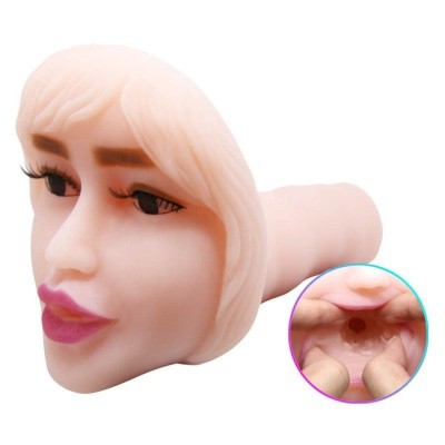 Realistic Vibrating  Stroker Baile Beauty Face Passion Lady Realistic Vibrating  Stroker Baile Beauty Face Passion Lady