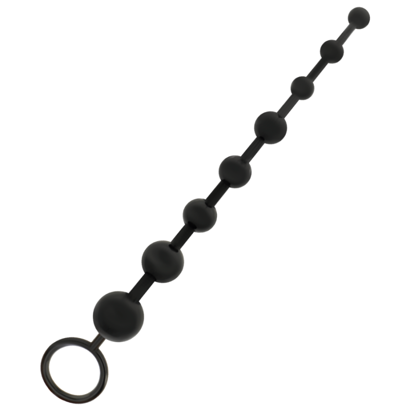 Anal Beads Addicted Toys 29cm Black