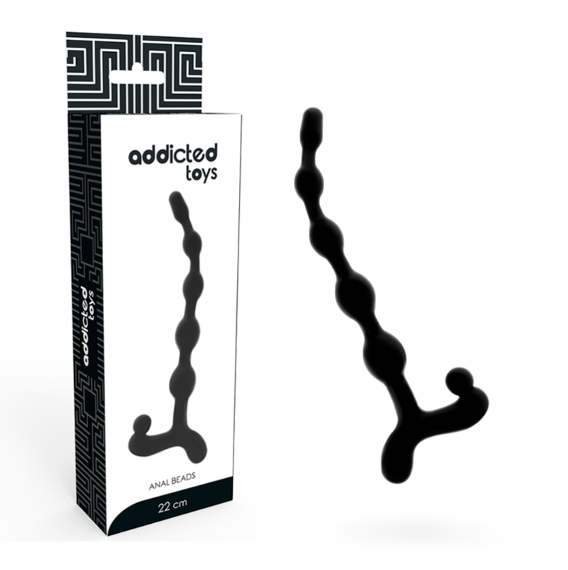 Anal Beads Addicted Toys Black