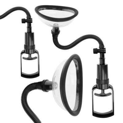 Intense Pump Women's Manual Vagina Sucker Black Intense Pump Women's Manual Vagina Sucker Black