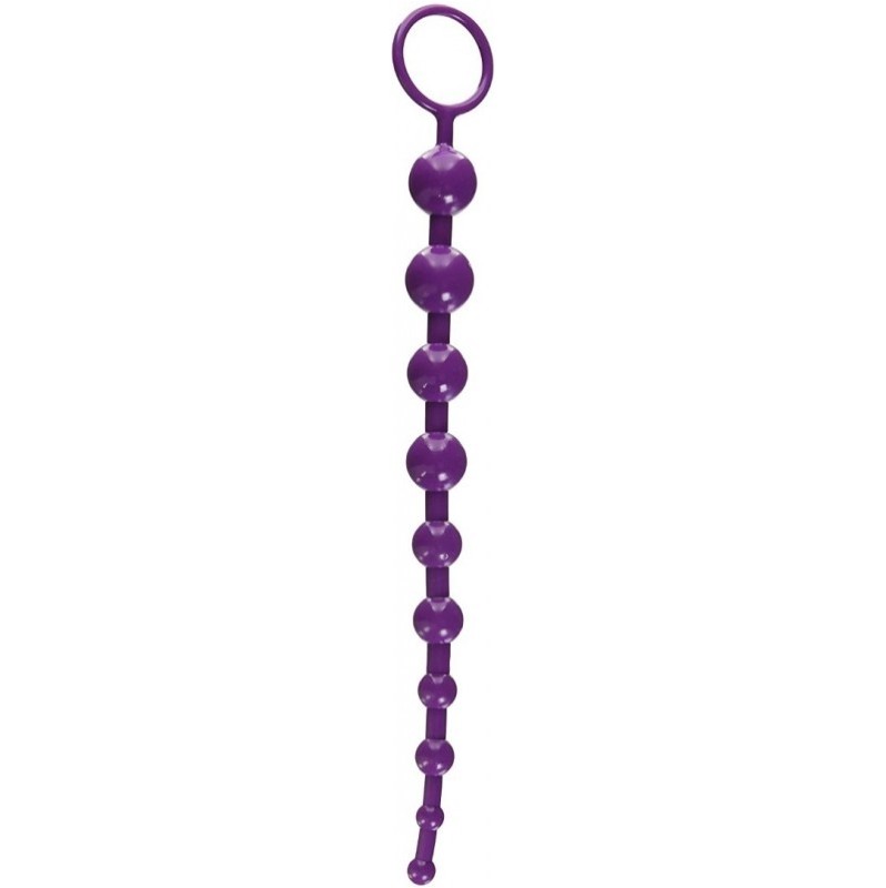 Long Anal Beads Trinity Vibes Purple