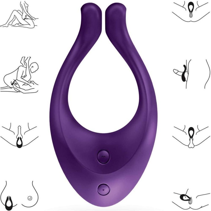 Couples Vibrator Satisfyer Partner Multifun 1 Purple