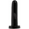 Πρωκτικό Dildo Basix Rubber Works Smoothy 6cm Μαύρο