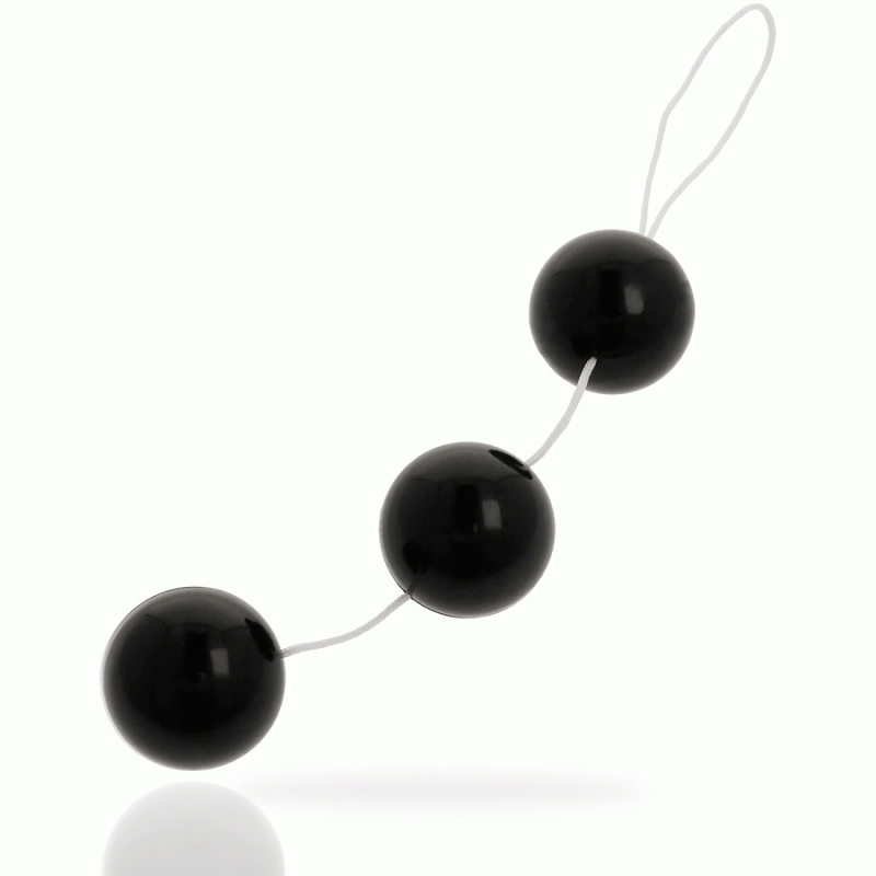 Addicted toys Μπάλες Pleasure Balls Addicted Toys Μαύρες Κολπικές Μπίλιες