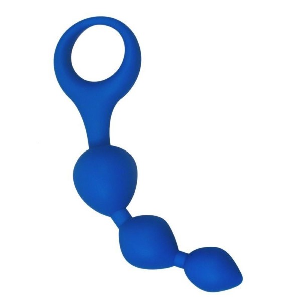 Πρωκτικές Μπίλιες Alive Anal Chain Triball Μπλε