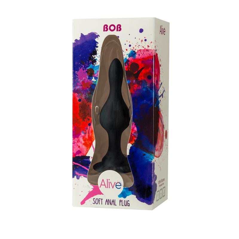 Πρωκτική Σφήνα Alive Bob Small Μαύρη Alive Πρωκτική Σφήνα Alive Bob Small Μαύρη Σφήνες χωρίς δόνηση