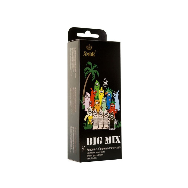 Amor Προφυλακτικά Διάφορα Amor Big Mix 30τμχ Προφυλακτικά