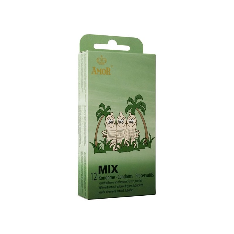 Condoms Amor Mix 12pcs Amor Condoms Amor Mix 12pcs Condoms