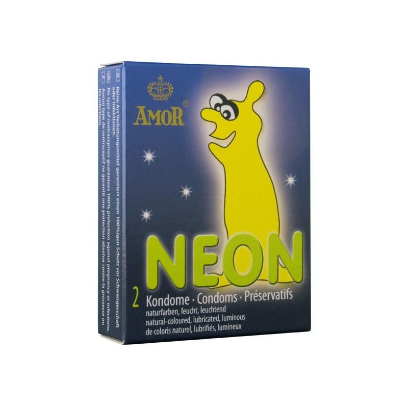 Amor Condoms Amor Neon 2pcs Condoms