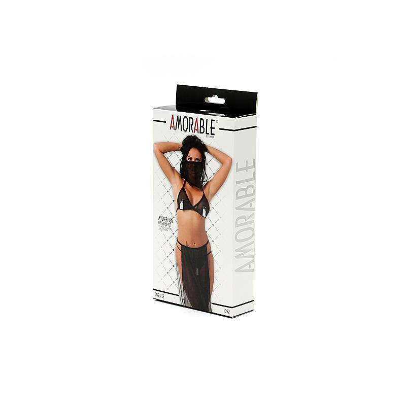 Amorable Amorable Oriental Costume Black Cosplay