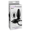 Anal Fantasy Πρωκτική Σφήνα Φουσκωτή Anal Fantasy Inflatable Μαύρη Σφήνες χωρίς δόνηση