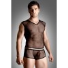 Svenjoyment Underwear Ανδρικό Διχτυωτό Σετ Softline Net set Μαύρο Ολόσωμα