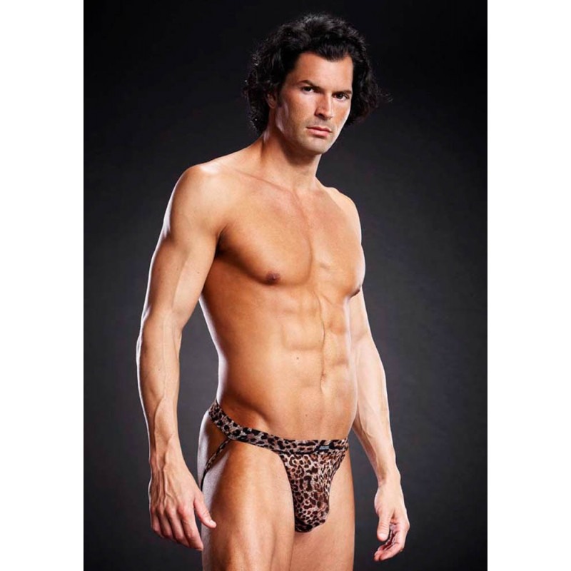 Blue Line Mens Jockstrap Blue Line Pro-Mesh Leopard Jockstraps