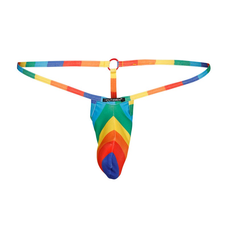 Cut4men Ανδρικό Στρινγκ Cut4men Loopstring Pouch Rainbow Strings