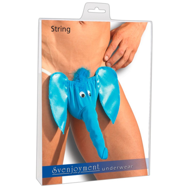 Ανδρικό Στρινγκ Svenjoyment Ελέφαντας Μπλε Svenjoyment Underwear Ανδρικό Στρινγκ Svenjoyment Ελέφαντας Μπλε Strings