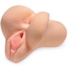 Pipedream Extreme Αυνανιστήρι 2 σε 1 PDX Plus Pick Your Pleasure Μπεζ Με άνοιγμα αιδοίου