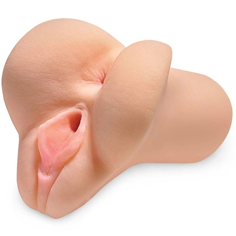 Pipedream Extreme Αυνανιστήρι 2 σε 1 PDX Plus Pick Your Pleasure Μπεζ Με άνοιγμα αιδοίου