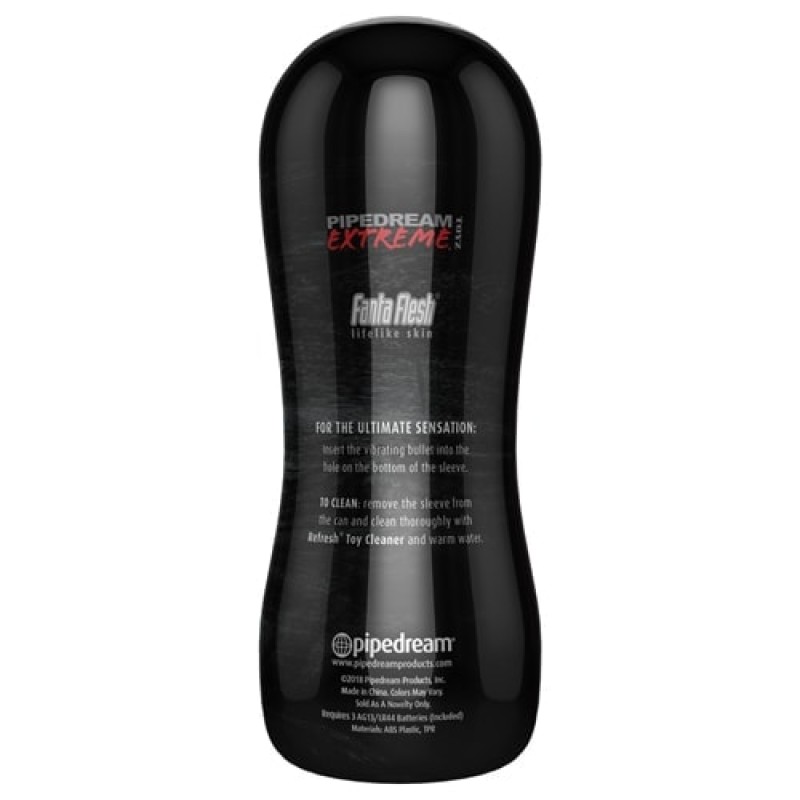 Pipedream Extreme Αυνανιστήρι Πρωκτός Με Δόνηση PDX Μπεζ Με άνοιγμα πρωκτού