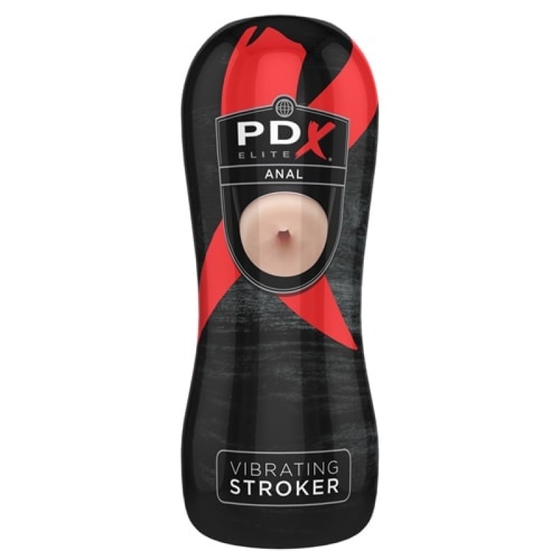Pipedream Extreme Αυνανιστήρι Πρωκτός Με Δόνηση PDX Μπεζ Με άνοιγμα πρωκτού
