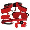 Bad Kitty Bondage Set Red Giant Bad Kitty Red BDSM Kits