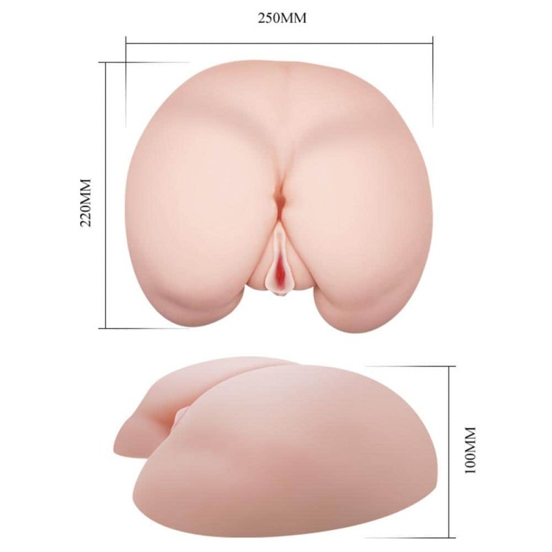 Baile Realistic Masturbator Baile Vagina&Ass Nude Masturbators