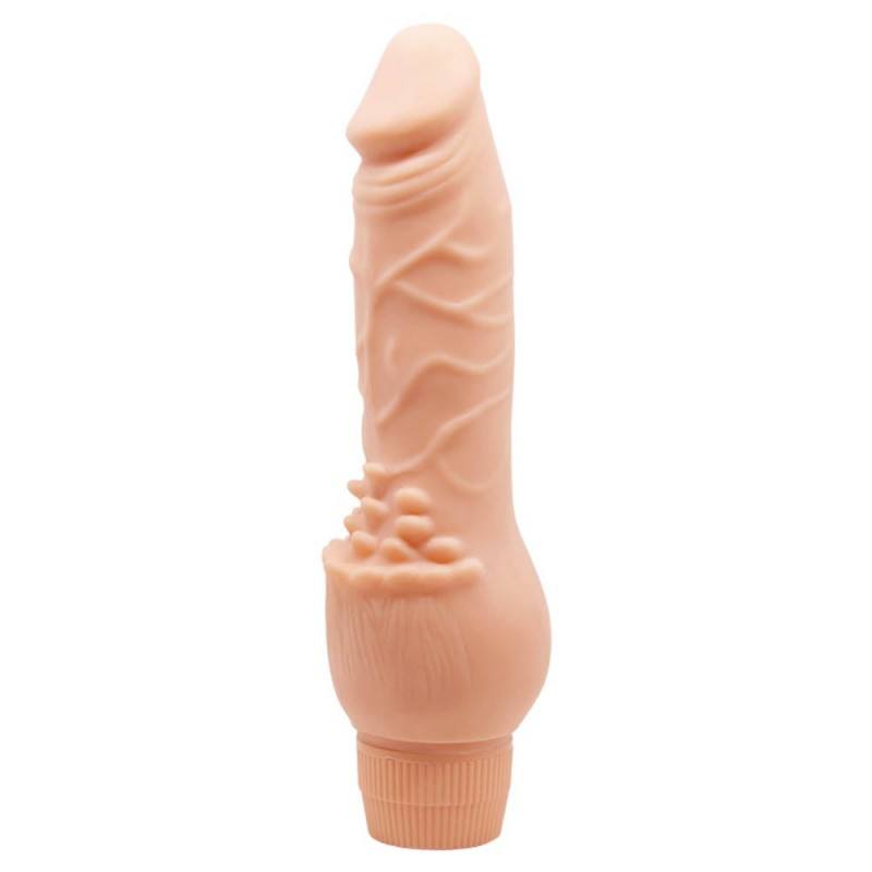 Baile Realistic Vibrator Barbara Clark Multi-Speed 19.5cm Nude Realistic