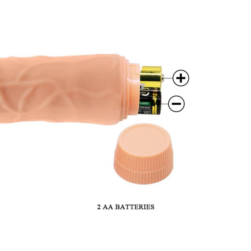 Realistic Vibrator Barbara Jeff Multi-Speed 19.5cm Nude Baile Realistic Vibrator Barbara Jeff Multi-Speed 19.5cm Nude Realistic