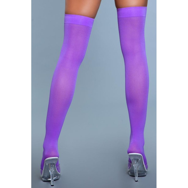 Κάλτσες Be Wicked Thigh High Μοβ Be Wicked Κάλτσες Be Wicked Thigh High Μοβ Κάλτσες