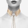 Bijoux Indiscrets Κολάρο Bijoux Indiscrets Désir Métallique Χρυσαφί Chokers & Στέκες