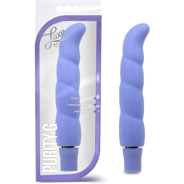 G-Spot Vibrator Blush Luxe Purity G Periwinkle Blue G-Spot Vibrator Blush Luxe Purity G Periwinkle Blue