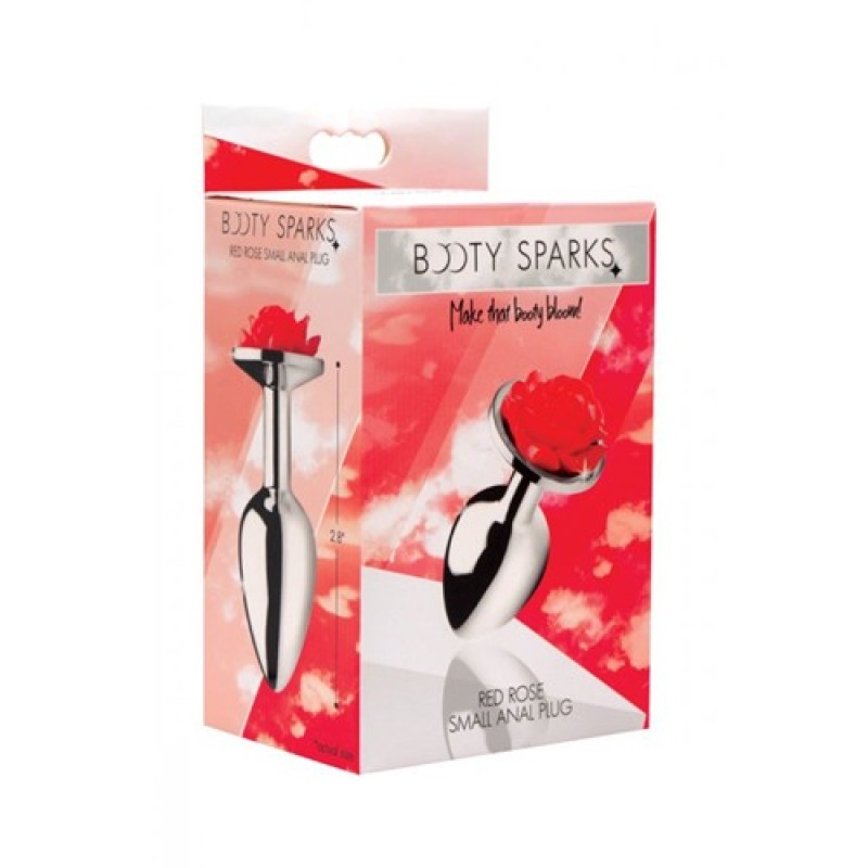 Butt Plug Booty Sparks Red Rose Red Booty Sparks Butt Plug Booty Sparks Red Rose Red Non-Vibrating butt plugs