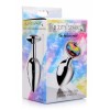 Booty Sparks Πρωκτική Σφήνα Με Κόσμημα Booty Sparks Medium Rainbow Σφήνες χωρίς δόνηση