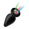 Butt Plug With LED Light Booty Sparks Light-Up Large Black Booty Sparks Butt Plug With LED Light Booty Sparks Light-Up Large Black Non-Vibrating butt plugs