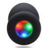 Butt Plug With LED Light Booty Sparks Light-Up Large Black Booty Sparks Butt Plug With LED Light Booty Sparks Light-Up Large Black Non-Vibrating butt plugs