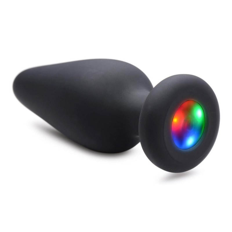 Butt Plug With LED Light Booty Sparks Light-Up Large Black Booty Sparks Butt Plug With LED Light Booty Sparks Light-Up Large Black Non-Vibrating butt plugs