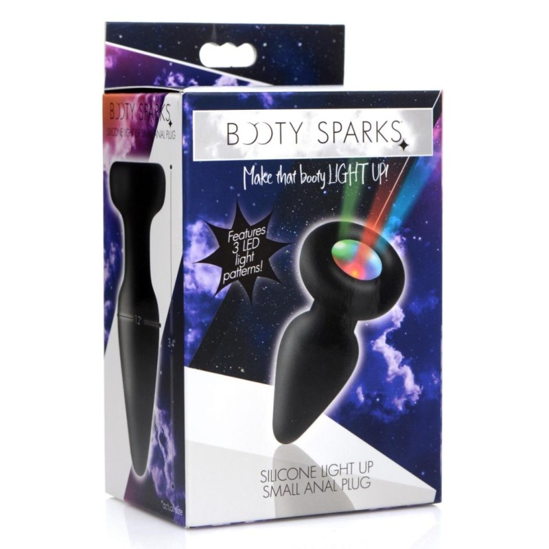 Πρωκτική Σφήνα Με Φως Booty Sparks Light-Up Small Μαύρη Booty Sparks Πρωκτική Σφήνα Με Φως Booty Sparks Light-Up Small Μαύρη Σφήνες χωρίς δόνηση
