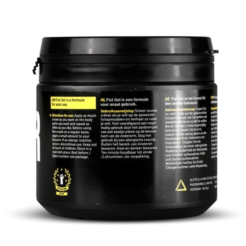 Buttr Fisting Gel BUTTR 500ml Anal