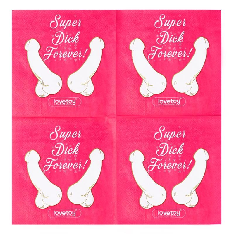 Lovetoy Χαρτοπετσέτες Lovetoy Party Paper Napkins 10τμχ Party Gags