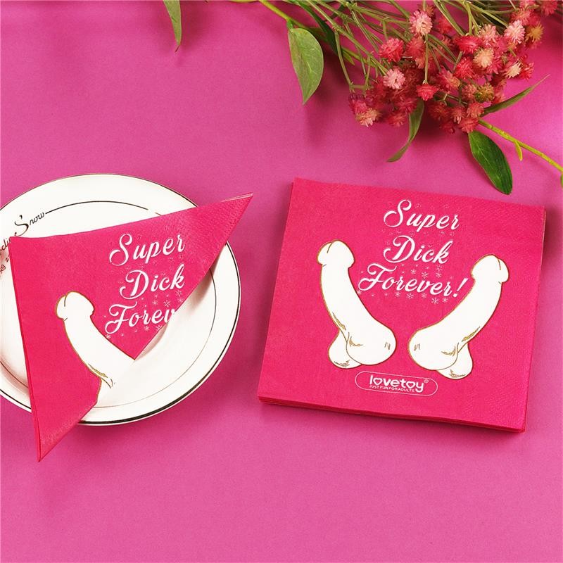 Lovetoy Χαρτοπετσέτες Lovetoy Party Paper Napkins 10τμχ Party Gags
