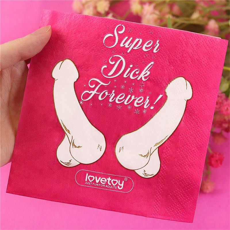Lovetoy Χαρτοπετσέτες Lovetoy Party Paper Napkins 10τμχ Party Gags