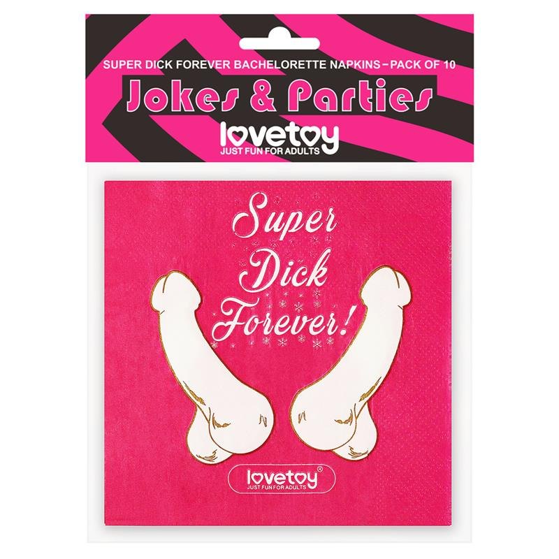 Lovetoy Χαρτοπετσέτες Lovetoy Party Paper Napkins 10τμχ Party Gags