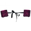 Obsessive Roseberry Cuffs Obsessive Pink Fabric handcuffs