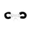 Fetish Fantasy Series Beginners Furry Cuffs Fetish Fantasy Series Black Metal handcuffs