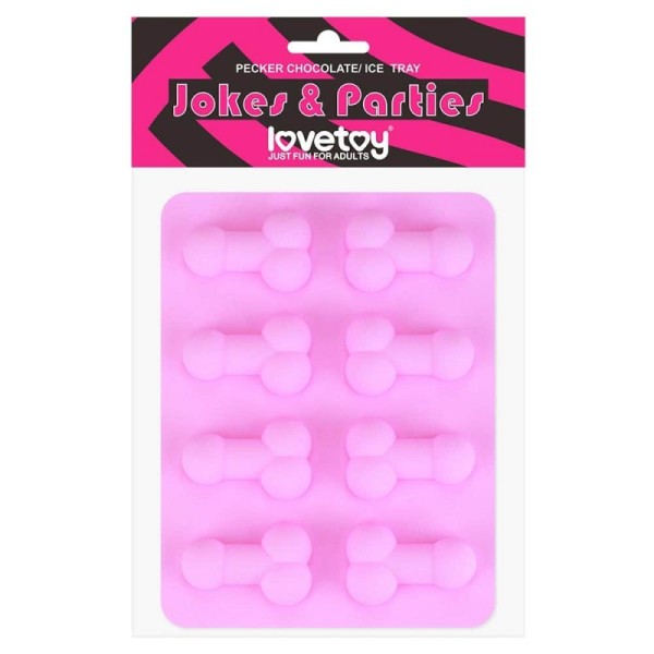 Χιουμοριστική Φόρμα Σιλικόνης  Jokes & Parties Lovetoy Ροζ