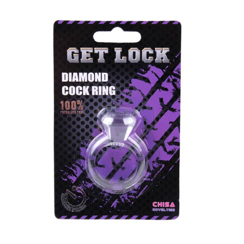 Cock Ring Chisa Diamond Clear Chisa Cock Ring Chisa Diamond Clear Cock Rings