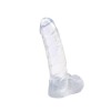 Chisa Jelly Dildo Chisa Ding Dong 12.9cm Clear Jelly