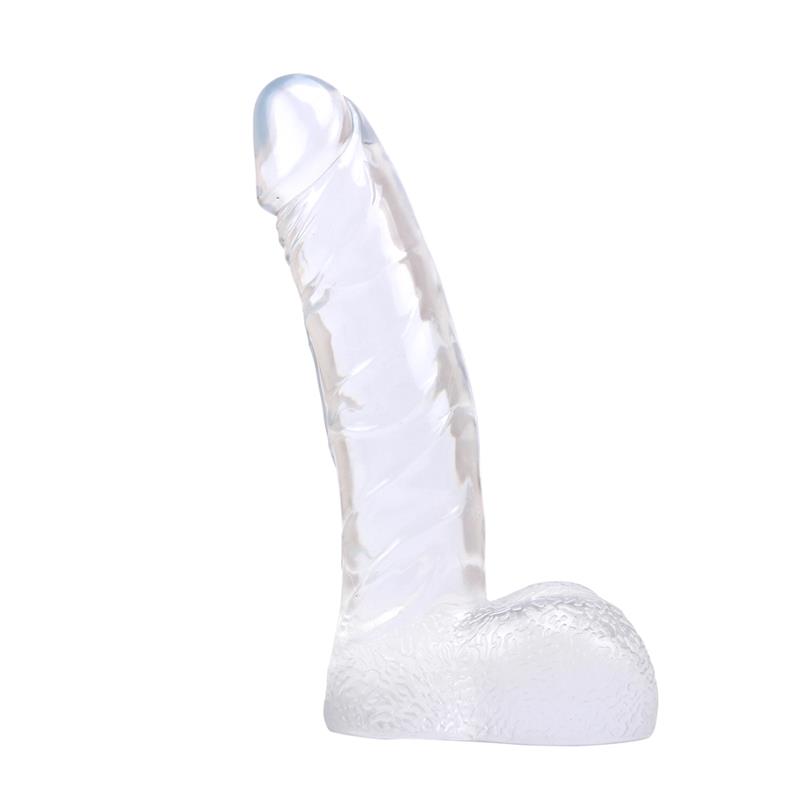 Chisa Jelly Dildo Chisa Ding Dong 12.9cm Clear Jelly