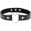 Coquette Κολάρο με Καρδιά Coquette Choker Μαύρο Κολάρα