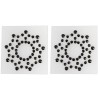 Cottelli Collection Nipple Stickers Cottelli Collection Black Nipple Covers