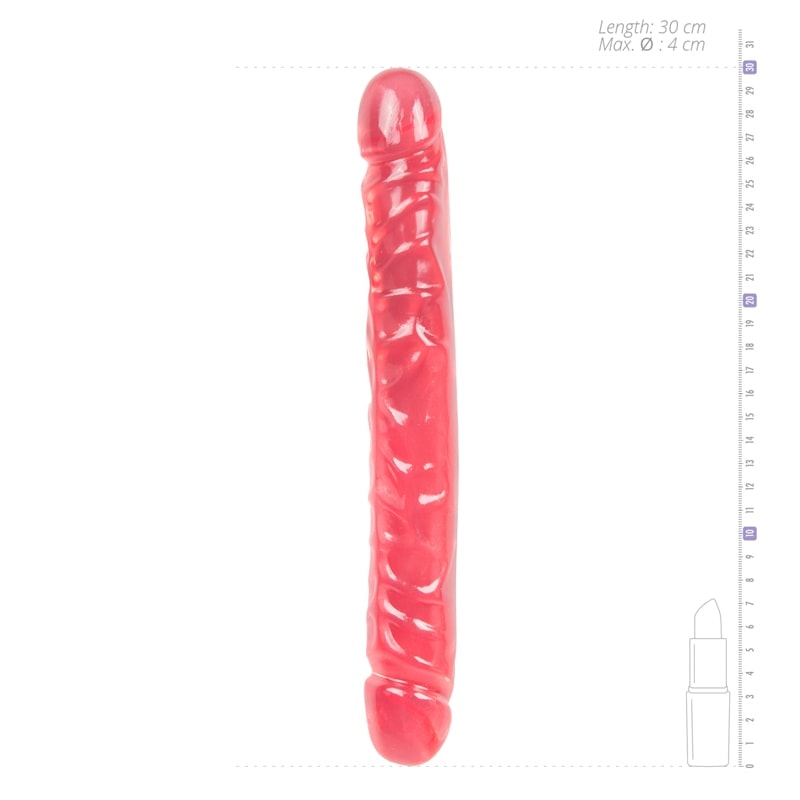 Double Jelly Dildo Crystal Jellies Double Dong 30cm Pink Crystal Jellies Double Jelly Dildo Crystal Jellies Double Dong 30cm Pink Double